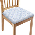 Rooster Plaid Pattern Print Chair Cushion Cover