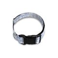 Rooster Plaid Pattern Print Dog Collar