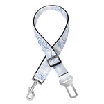 Rooster Plaid Pattern Print Dog Seat Belt