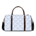 Rooster Plaid Pattern Print Duffel Bag