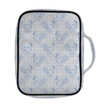 Rooster Plaid Pattern Print Front Pocket Bible Bag