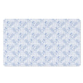 Rooster Plaid Pattern Print Polyester Doormat