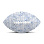 Rooster Plaid Pattern Print Rugby Ball