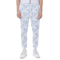 Rooster Plaid Pattern Print Joggers