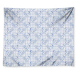 Rooster Plaid Pattern Print Tapestry