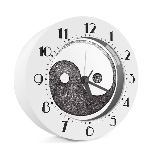 Roots Yin Yang Print Alarm Clock