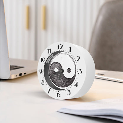 Roots Yin Yang Print Alarm Clock