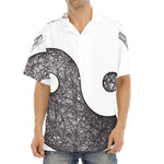 Roots Yin Yang Print Aloha Shirt