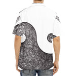 Roots Yin Yang Print Aloha Shirt