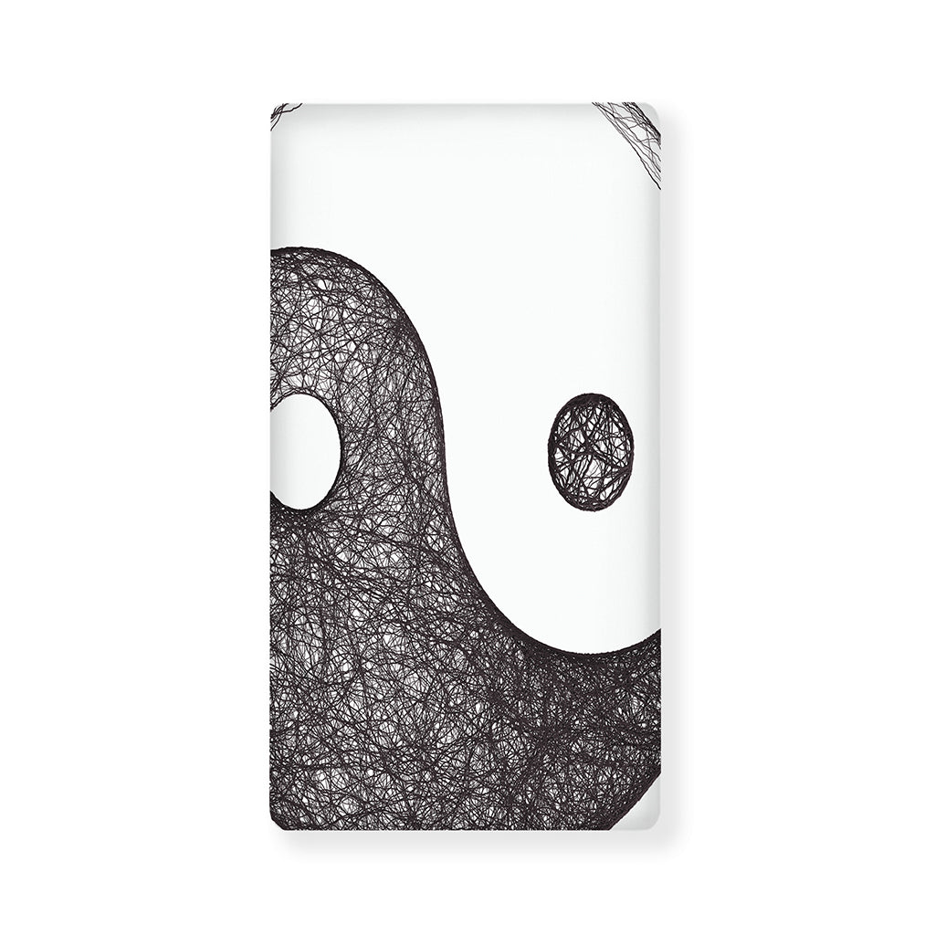 Roots Yin Yang Print Baby Crib Sheet