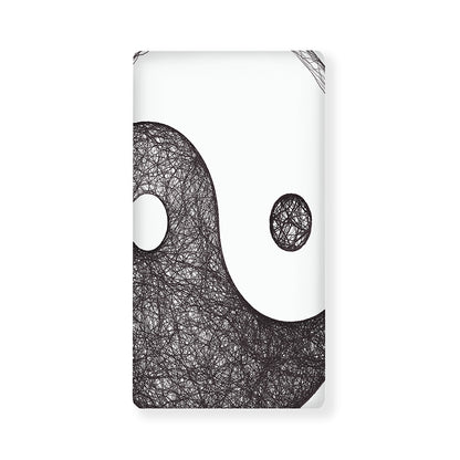 Roots Yin Yang Print Baby Crib Sheet