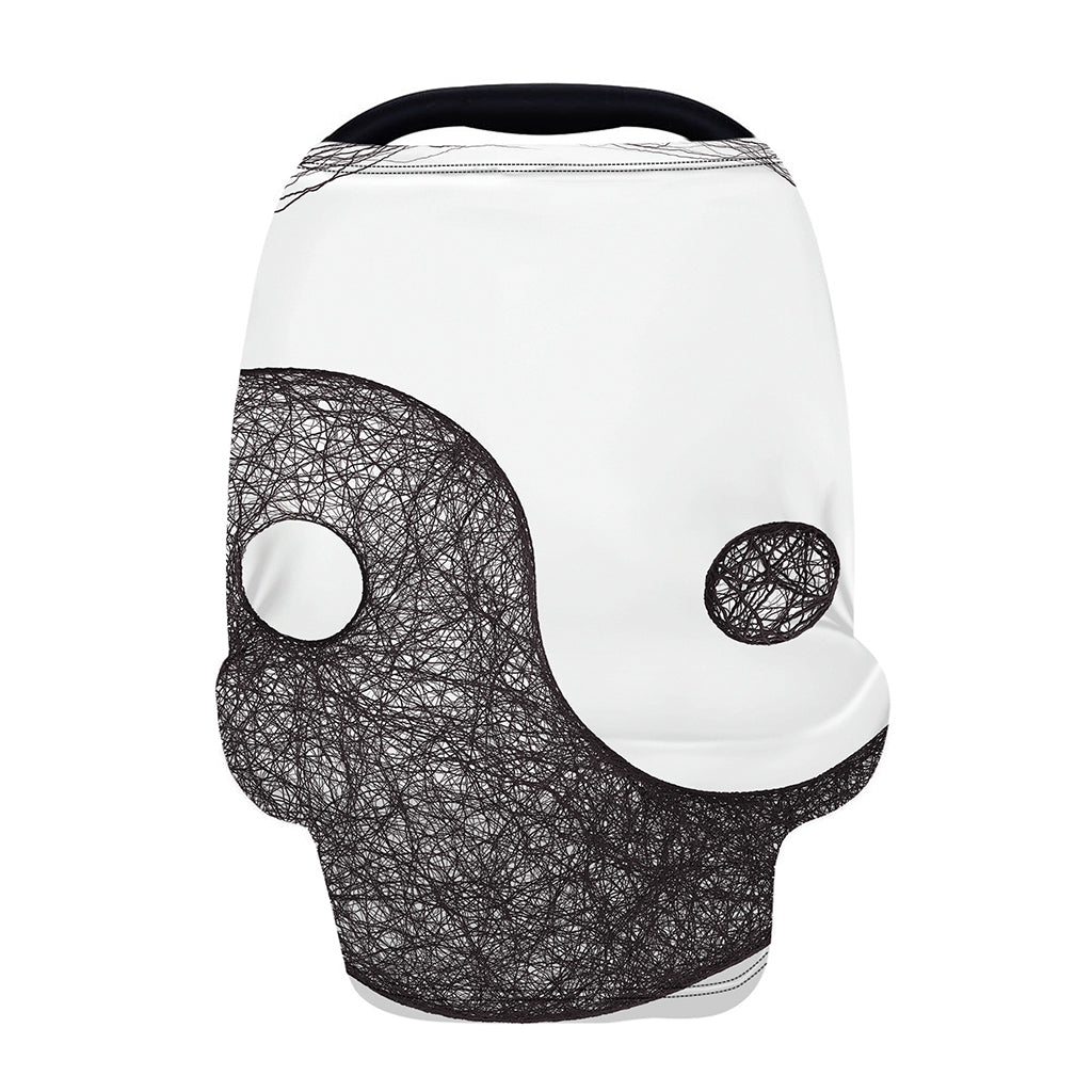 Roots Yin Yang Print Baby Seat Cover