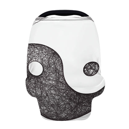 Roots Yin Yang Print Baby Seat Cover