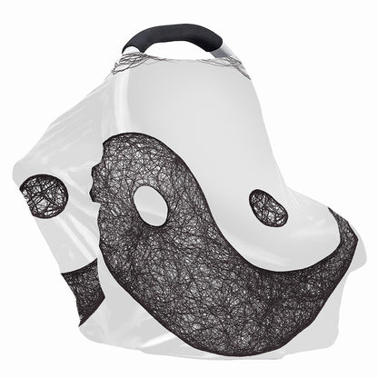 Roots Yin Yang Print Baby Seat Cover