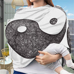 Roots Yin Yang Print Baby Seat Cover