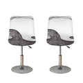 Roots Yin Yang Print Bar Stool Covers
