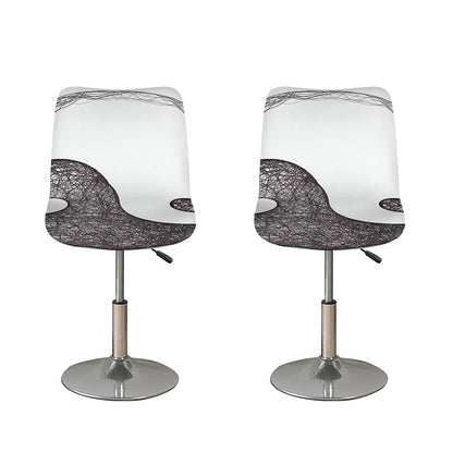 Roots Yin Yang Print Bar Stool Covers