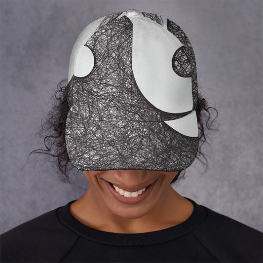 Roots Yin Yang Print Baseball Cap