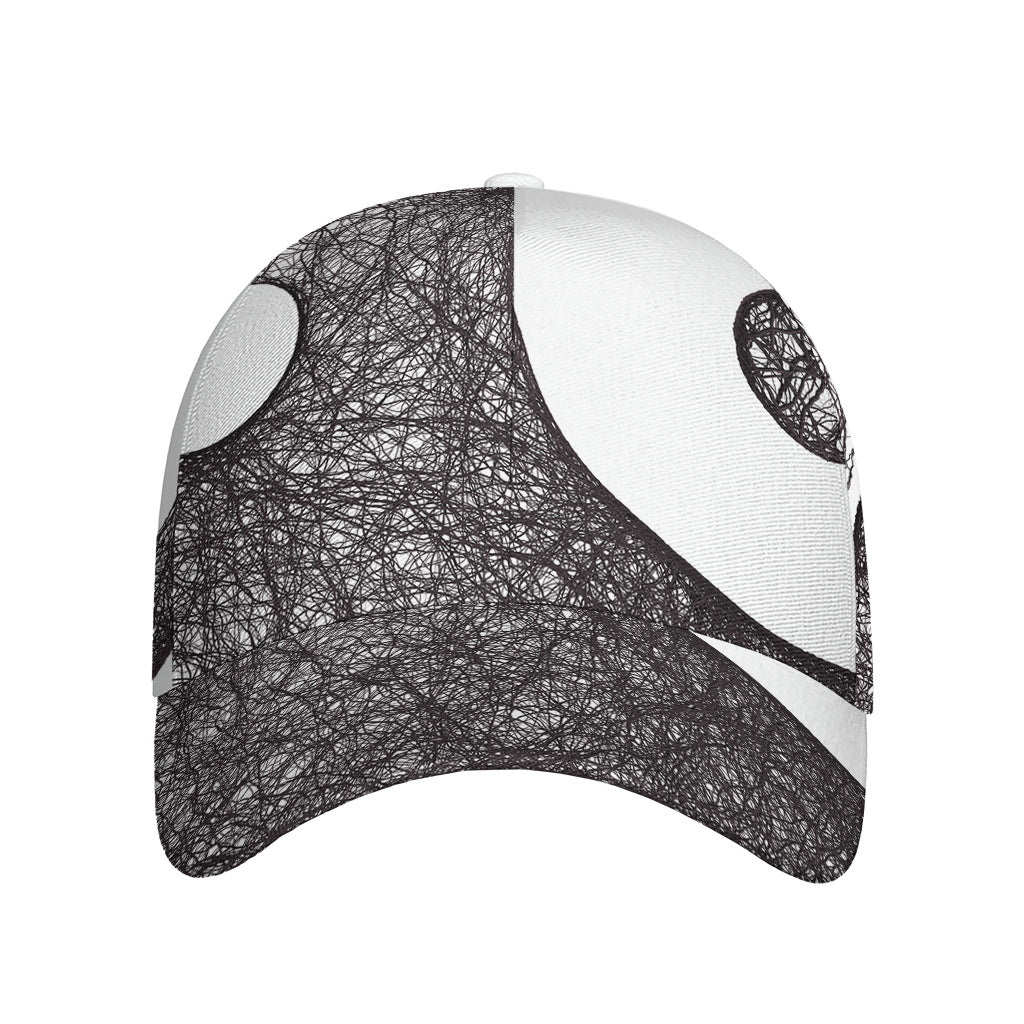 Roots Yin Yang Print Baseball Cap