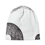 Roots Yin Yang Print Beanie