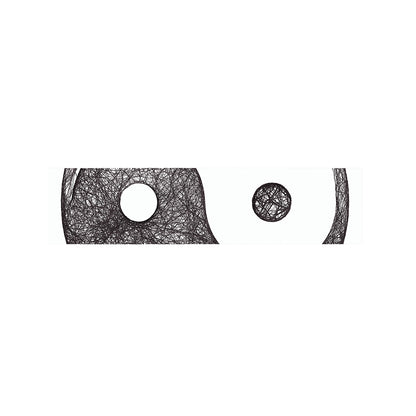 Roots Yin Yang Print Bed Runner