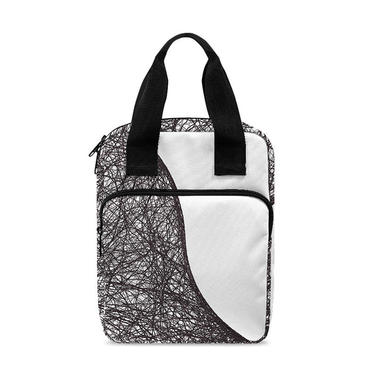 Roots Yin Yang Print Bible Tote Bag