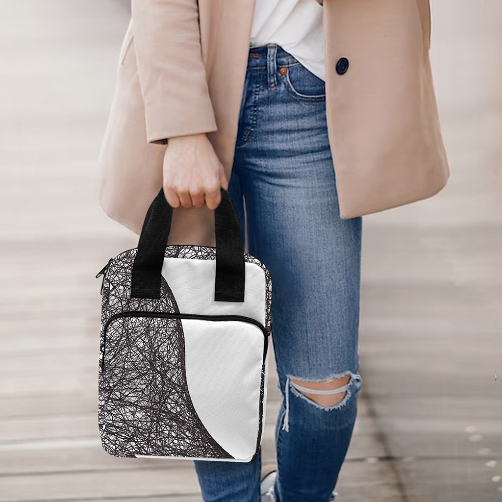 Roots Yin Yang Print Bible Tote Bag