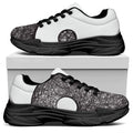 Roots Yin Yang Print Black Chunky Shoes