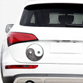 Roots Yin Yang Print Car Sticker