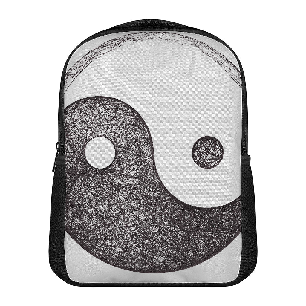 Roots Yin Yang Print Casual Backpack