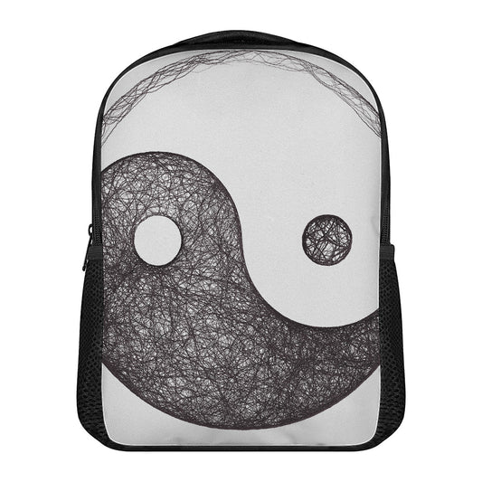 Roots Yin Yang Print Casual Backpack