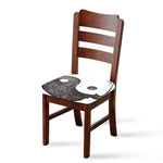 Roots Yin Yang Print Chair Cushion Cover