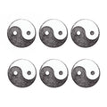Roots Yin Yang Print Coaster Set