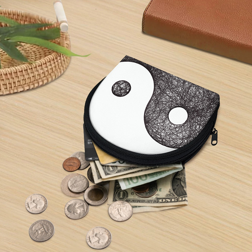 Roots Yin Yang Print Coin Purse