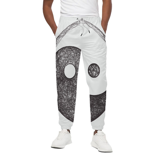Roots Yin Yang Print Cotton Pants