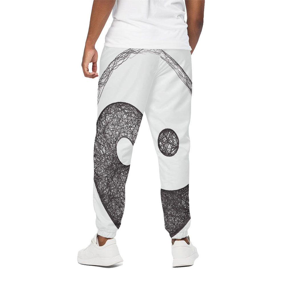 Roots Yin Yang Print Cotton Pants