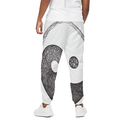 Roots Yin Yang Print Cotton Pants