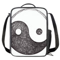 Roots Yin Yang Print Crossbody Lunch Bag