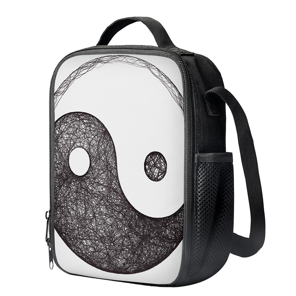 Roots Yin Yang Print Crossbody Lunch Bag