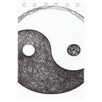 Roots Yin Yang Print Curtain