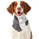Roots Yin Yang Print Dog Bandana