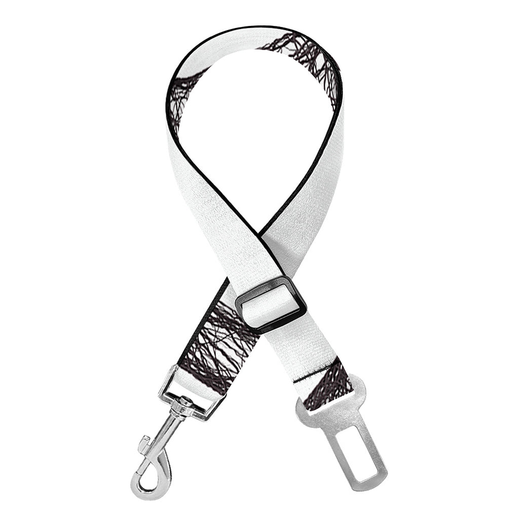 Roots Yin Yang Print Dog Seat Belt
