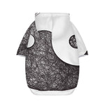 Roots Yin Yang Print Dog Zip Up Hoodie