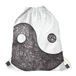 Roots Yin Yang Print Drawstring Bag