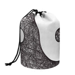 Roots Yin Yang Print Drawstring Makeup Bag