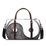 Roots Yin Yang Print Duffle Bag
