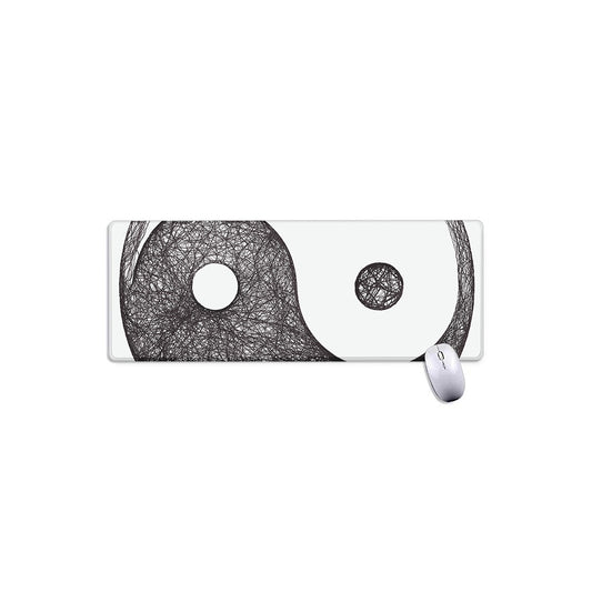 Roots Yin Yang Print Extended Mouse Pad