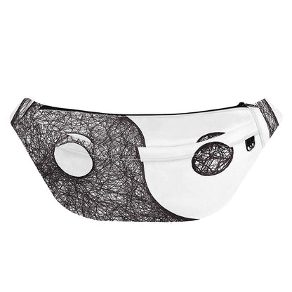 Roots Yin Yang Print Fanny Pack