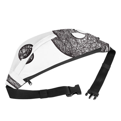 Roots Yin Yang Print Fanny Pack