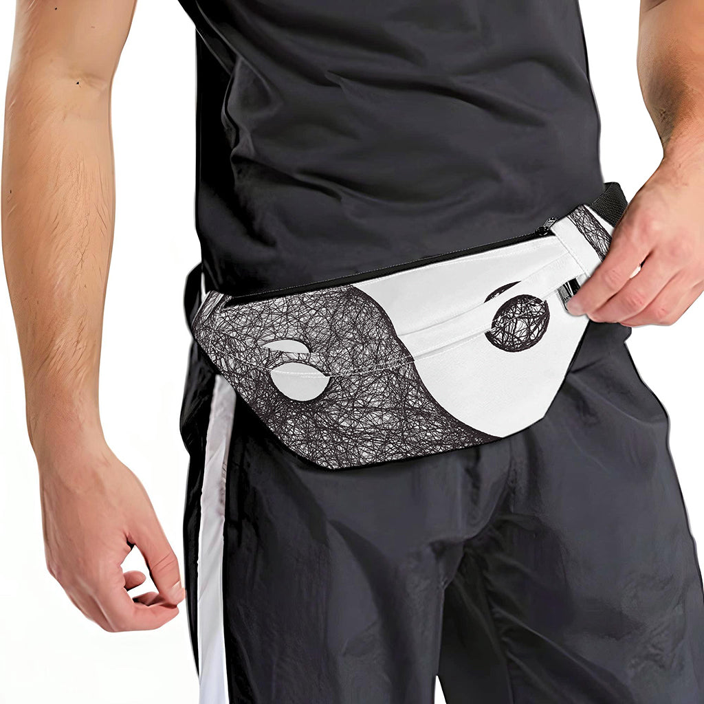 Roots Yin Yang Print Fanny Pack